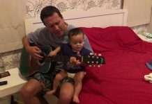 Baby’s First Guitar Lesson Didn’t Go So Well