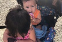 Taking the Babies on a Stroller Ride to Get Fried Chicken for Supper