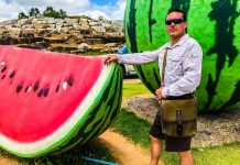 Giant Fruit by Nong Nooch Gardens – Thailand Motorbike Adventure Travel