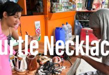 A Turtle Necklace, a Crazy Woman, and a Concrete Block A Turtle Necklace, a Crazy Woman, and a Concrete Block