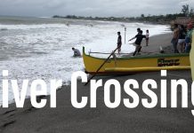 Pundaquit Beach, Philippines – Day 3 – Crossing the Raging River Pundaquit Beach, Philippines - Day 3 - Crossing the Raging River