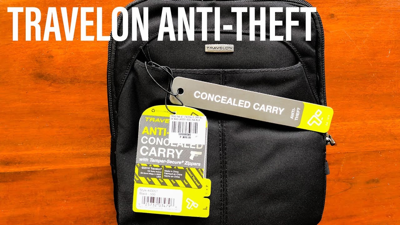 travelon concealed carry purse